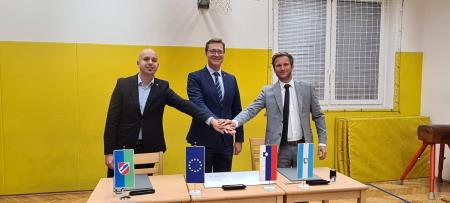 Podpis pogodbe OŠ Ljubo Šercer